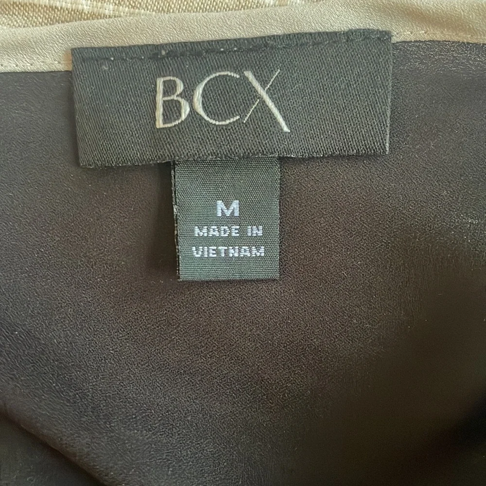 BCX Black and White Poncho Top - Picture 4 of 5
